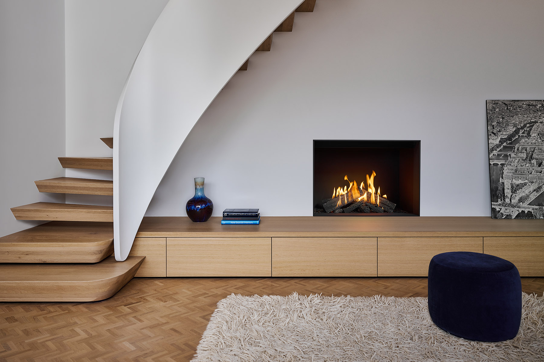 Barbas Gas Fire Front 90x60 kader HD-